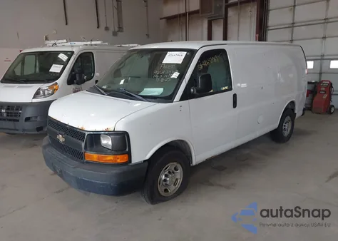2012 Chevrolet Express 2500 Work Van from USA, damaged, VIN 1GCWGFCA1C1103570